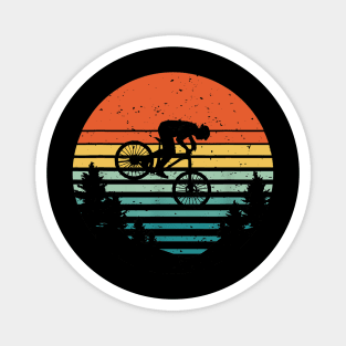 Downhill Mountain Bike Magnet